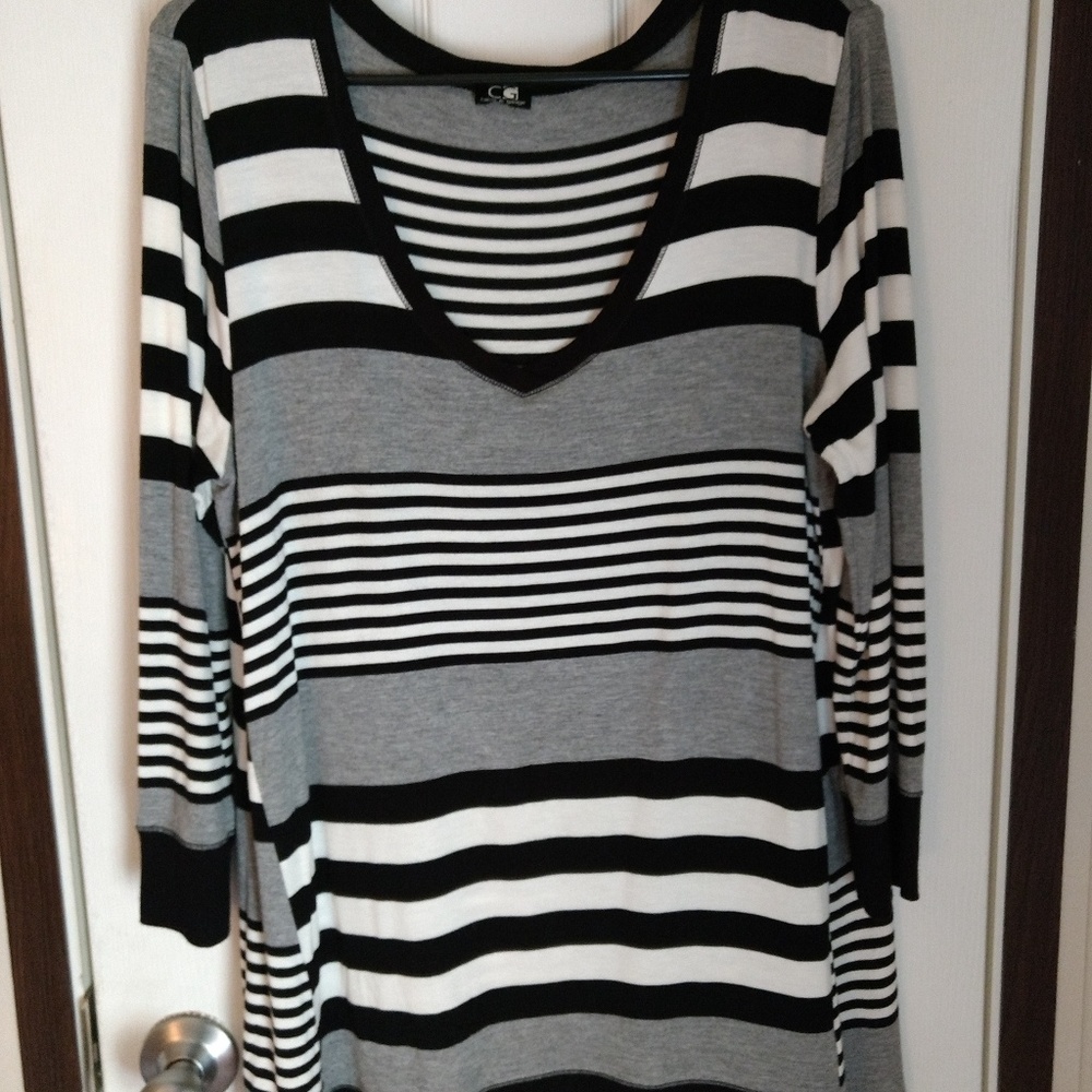 Silky Long Length VNeck Pullover